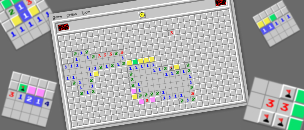 Minesweeper Patterns Banner